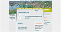 Desktop Screenshot of portsaintemarie.fr